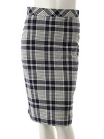 【Edit Sheen】Springチェックペンシルスカート