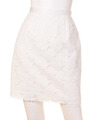 裾スカラレースタイトスカート