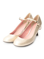 2WAYストラップパンプス/ブラック(019)