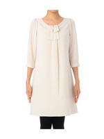 2WAYデザインAラインワンピース/オレンジ系(060)