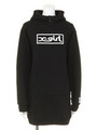 BOX LOGO SWEAT DRESS/BLACK