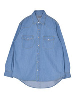 BOY FRIEND DENIM SH/BLU