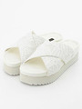 Cross Sandals/O.White