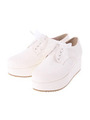 Marshmallow　Ribbon　Shoes/White