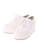 Marshmallow　Ribbon　Shoes/White
