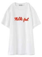 S/S BASIC TEE ICING/BLACK