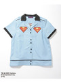 SUPERMAN ボウリングシャツ/SAXE