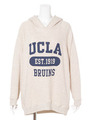 UCLA×Ehwgルーズパーカー/Light Gray Mixture