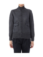 Violet Buffalo Wallowsニットブルゾン/グレー系(014)