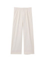 [L]ワイドピケパンツ/ベージュ系(051)