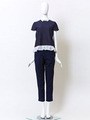 【BONICA　dot　GARDEN】裾シフォンシャツPO/ブラック
