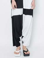 【IKUMI】BLACK&WHITE PANTS/MIX