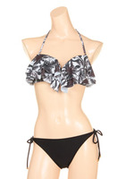 【LAETITIA】トロピカル/ネイビー