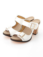 【Le Vernis】ヒールコンフォートサン/WHITE