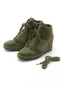 【NIKE】WMNS DUNK SKY HI ESSENTIAL/ROUGH GREEN