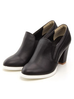 【Pure Soeur】ヒールスリッポン/ブラック