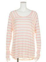 【VOLCOM】Lived In Rib LS/WHT