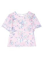 あじさいショルダーフリルBL/ブラック