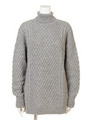 アラン柄ニットプルオーバー【Planetblueworld】/グレー2