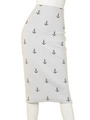アンカーハイウエストスカート/ホワイト