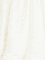 クロシェレースニットプルオーバー/WHITE