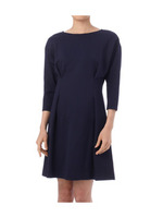 グログランポンチワンピース/ネイビー(093)