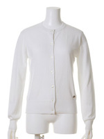 シルクコットンカーディガン/BLU