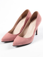スプリングカラースエードパンプス/PK