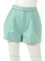 センタープレス　カラーショートパンツ/ペパーミント