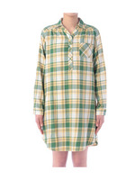 チェックスキッパーワンピース/ブルー(292)