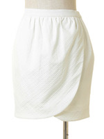 チューリップコクーンスカート/オフホワイト