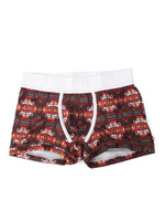 ネイティブ柄ボクサーパンツ/ブラウン(543)