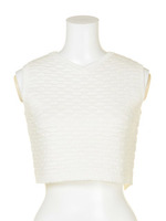 ハングクロプトベスト/ホワイト