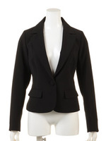 バックリボンジャケット/クロ