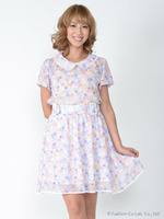 パンジーキャットスカート/ラベンダー