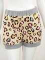 ヒョウメモリーリブ　　ショートパンツ/PK
