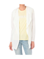 フード付きトッパーカーディガン/ホワイト(003)