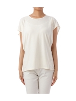 フレンチスリーブカットソー/ブラック(019)