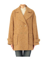 ブークレPコート/ベージュ系(053)