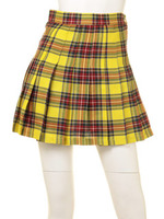 プリーツミニSK/イエロー