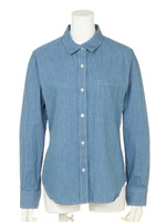 ベーシックシャツ(ダンガリー)/ダンガリー