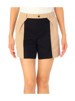 マトラッセ切り替えショートパンツ/ベージュ系(052)