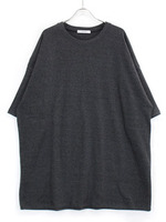 ユニセックススウェットTシャツ/ブラック