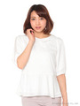 ラッフルチュニックBL/ネイビー