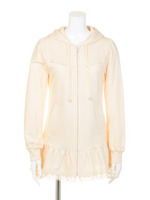 ロングパーカー/キナリ