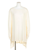 ワイドルーズL/S Tee/BLK