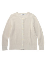 ワッフル編みニットカーディガン/ネイビー(093)