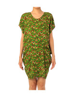 異素材2WAYワンピース/ブルー系(992)