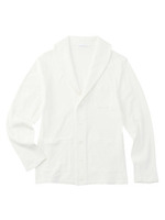 先染めスラブパイルジャケット/ライトブルー(091)