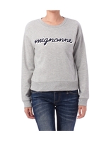 さがら刺繍ロゴスウェット/グレー系(014)